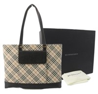 Burberry Tan Nova Check Handbag