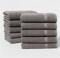 NEW Lot of 10- Room Essentials Bath Towel Bundle