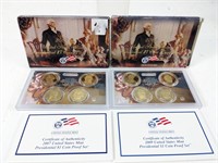 (2) US Mint Presidential $1 Coin Proof Sets