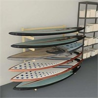 $170  Stuffygreenus 6-Level Surfboard Rack