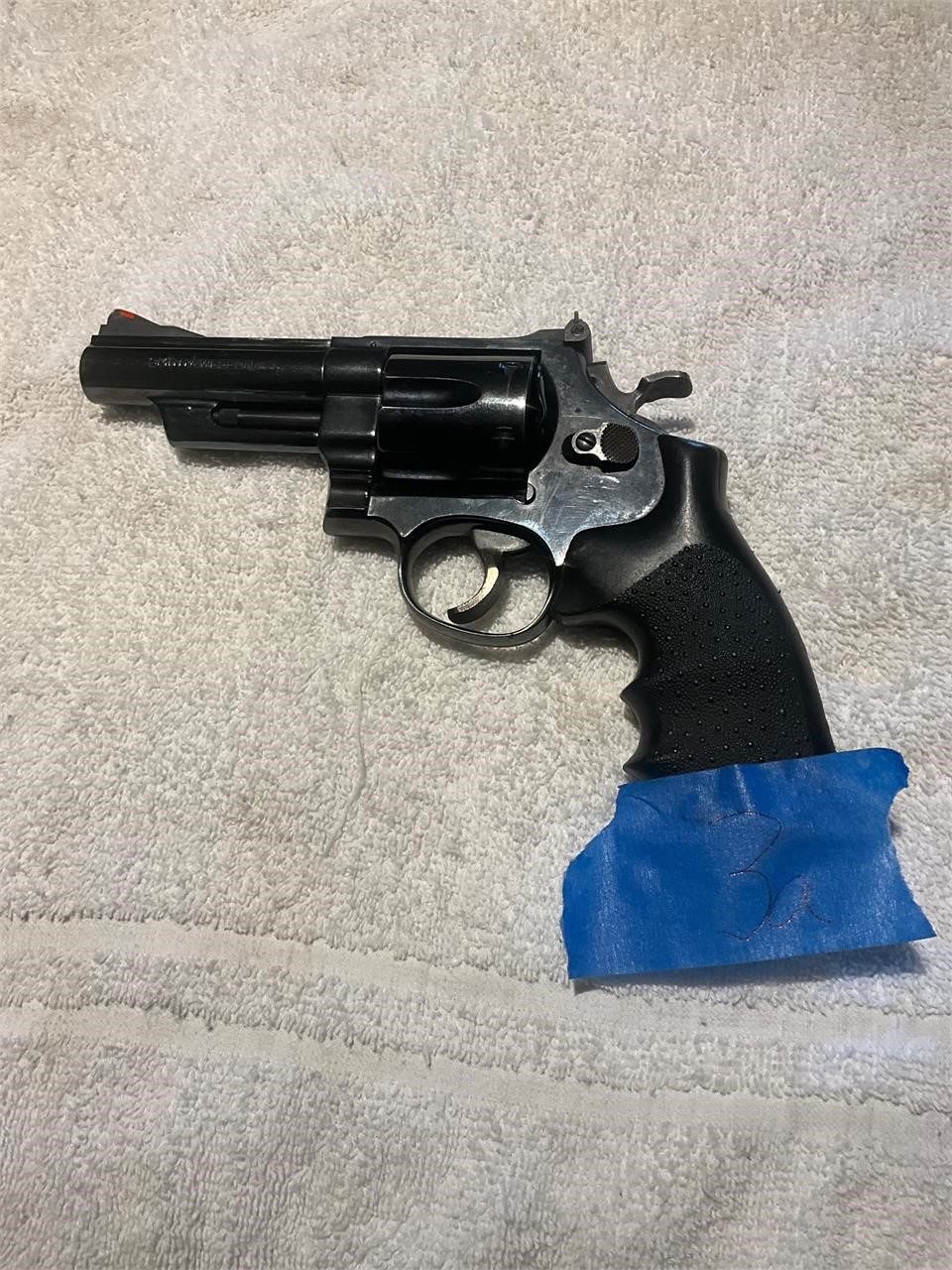 Smith and Wesson 44 mag revolver