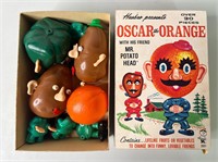 Vintage Hasbro Oscar the Orange w/ Mr Potato Head
