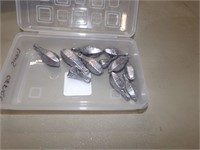 Lead fishing weights