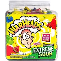 Sealed - Warheads Extreme Sour Hard Candy Tub
