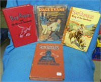 (4) Vintage Roy Rogers & Dale Evans Books