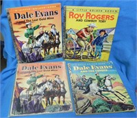 (4) Dale Evans & Roy Rogers Little Golden Books