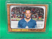 Edward Shack 1966-67 Topps #17 Maple Leafs