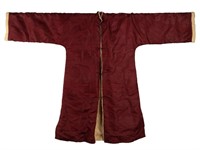 Damask Winter Asian Robe / Reversible