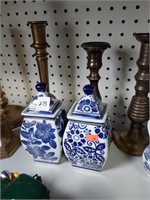 2 Oriental Ginger Jars
