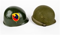 M1 Helmet & Named Lieutenant Inland Liner