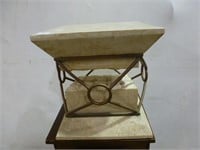 Art Deco Table 14" Square x 15" High