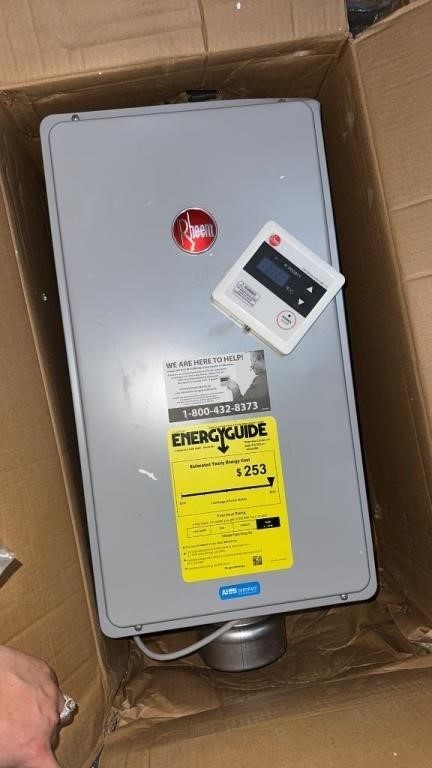 Rheem tankless water heater