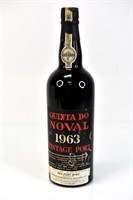 1963 Quinta Do Noval Vintage Port Wine