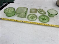 Green Depression Glass