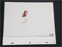 CRO Original Cel Painting & Sketch Drawing