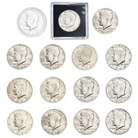 1966-1991 [15] Silver Half Dollars