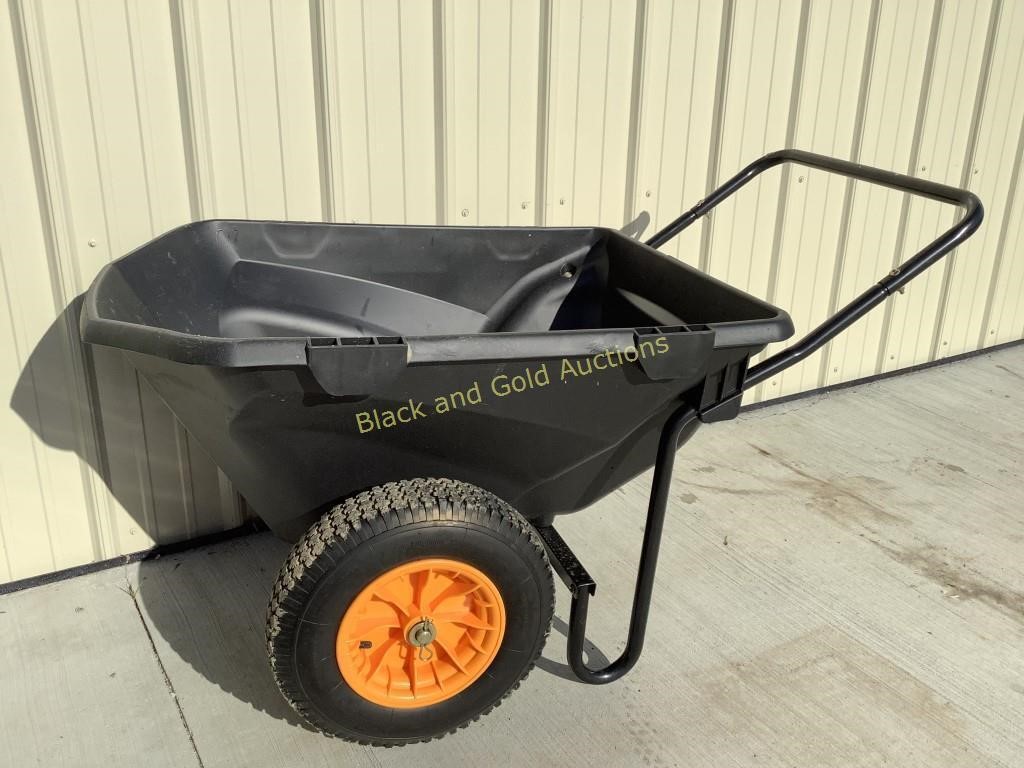 NEW Polar Heavy Duty 2-Wheel Wheelbarrow