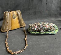 Pair of Vintage Mary Frances bags,