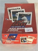 1991 PRE-ROOKIE TRIPLE A BASEBALL CARDS SEALED