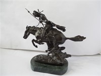 Cheyenne Remington Bronze Sculpture