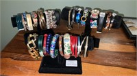25 + bracelets and 8 ladies watches