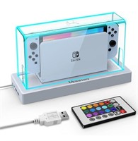 ($49) Mooroer Switch Case for Nintendo Clear