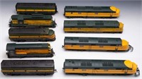 Lot of HO Gauge Train Engines & Tenders (9).