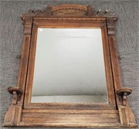 Victorian dresser mirror only - 48" h x 36" w