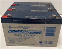 Power Sonic PS-6100 battery lot-not tested