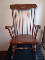 Early American Maple Rocking Chair!