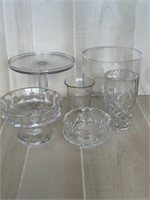 Trifle Bowl; Cake Stand; Vases; and more