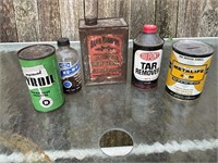 ASSORTED CAR CARE CANS