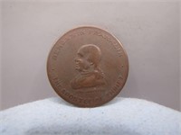 Vintage Bisett Bros Co. Franklin Token