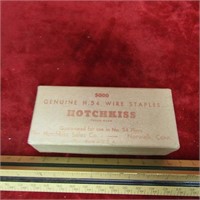 Antique HOTCHKISS Stapler staples.