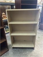 Vintage Cream Color Wood Shelf