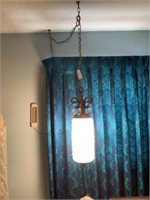 Blue Chain Lamp - Left