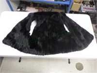Saga Mink Black Mink Fur Ladies Vest
