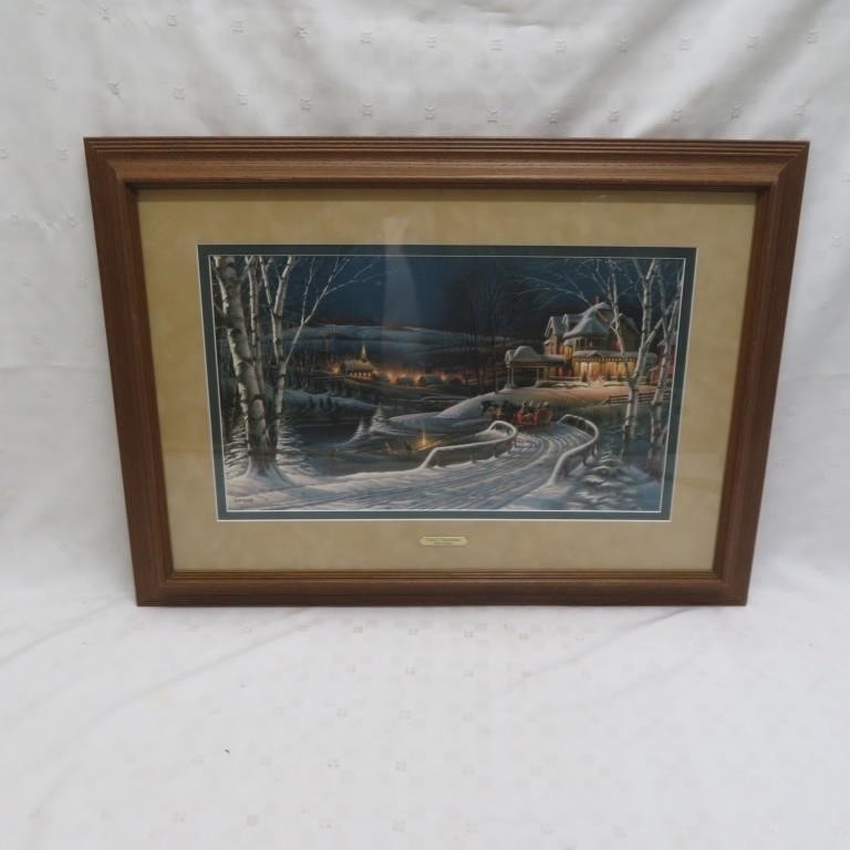 Redlin "Family Traditions" signed framed print