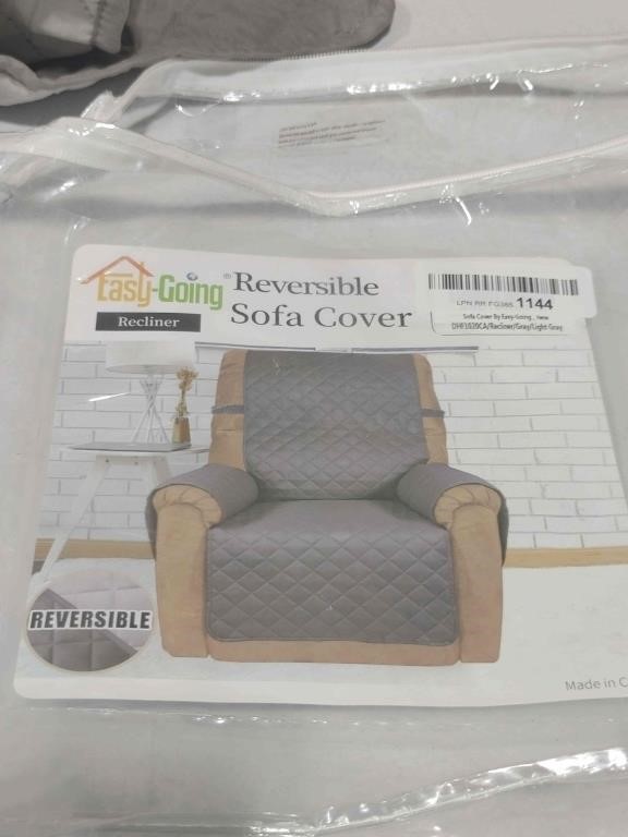 (U) Easy-Going reversible sofa cover.