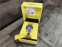 Invicta Blue Dial Pro Diver Mens Quartz Watch