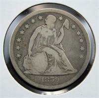 1859-O U.S. Silver Dollar