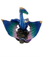 Myths and Legends Purple Pink&Green Dragon