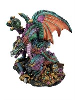 Very Colorful and Heavy Dragon on Lute