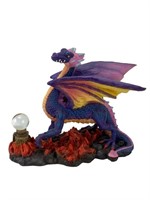 Summit Collection Purple Dragon Walking on Fire