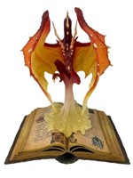 Incantation by Andrew Bill Red Dragon on Book