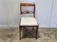 vintage straight chair