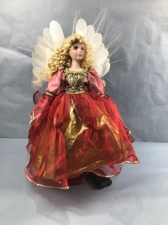 Porcelain LED Angel doll