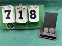 1881 3 ¢ Piece & 1867 Shield Nickel