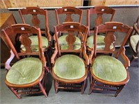 Vintage Dining Chairs Set of 6