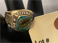 NFL MIAMI DOLPHINS RING